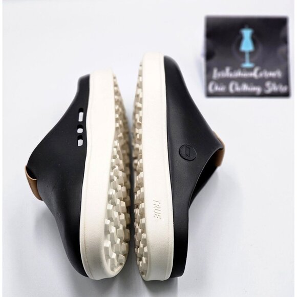 NWOB TRUE Linkswear Men Black FS-Slide-Men's Slides-Water Resistant Sz 10 2231 - Picture 12 of 16